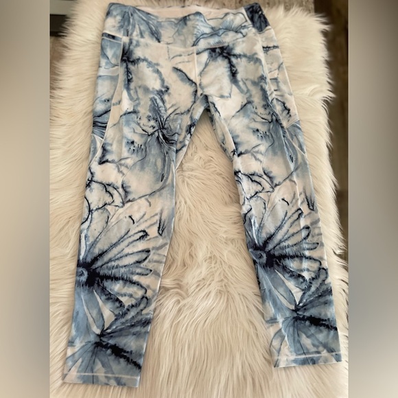 Calia - Energize 7/8 Legging - Flourished Floral Ardosia - Size XL - Picture 3 of 10